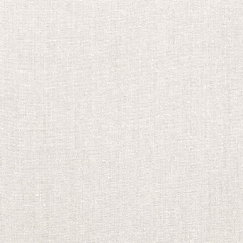 SCHUMACHER AVERY COTTON PLAIN FABRIC 62941 / WHITE