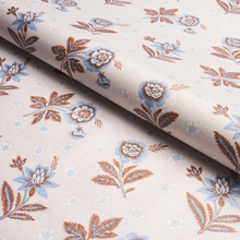 Load image into Gallery viewer, Schumacher Colline Fabric 180542 / Delft &amp; Sepia