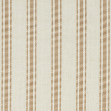 Load image into Gallery viewer, Schumacher Marquet Ticking Stripe Fabric 82202 / Sand