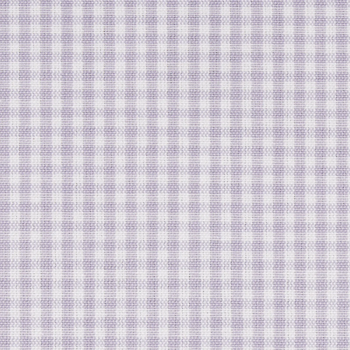 SCHUMACHER BARNET COTTON CHECK FABRIC 64648 / LILAC