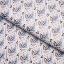 Load image into Gallery viewer, Schumacher Basile Trellis Wallpaper 5014232 / Delft &amp; Sepia