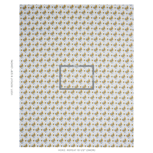 Load image into Gallery viewer, Schumacher Basile Trellis Fabric 180572 / Yellow &amp; Blue