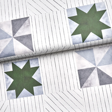 Load image into Gallery viewer, Schumacher Alexander Wallpaper 5014552 / Dutch Green &amp; Slate