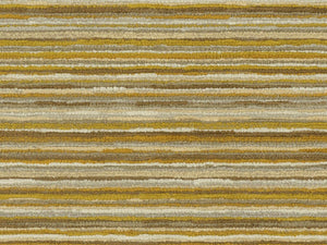 Water & Stain Resistant Chartreuse Gold Green Brown Cream Abstract Chenille Upholstery Fabric
