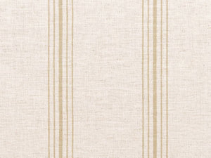 Crypton Water & Stain Resistant Nautical Stripe Off White Beige Upholstery Fabric