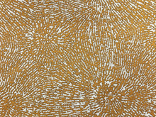 Load image into Gallery viewer, Pollack Reverb Butterscotch Mustard Gold Grey Abstract Stain Resistant Upholstery Fabric