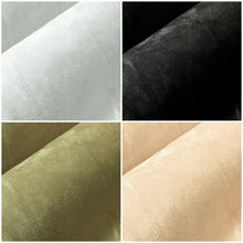 Load image into Gallery viewer, Heavy Duty Off White Black Moss Green Cream Faux Suede Upholstery Drapery Fabric