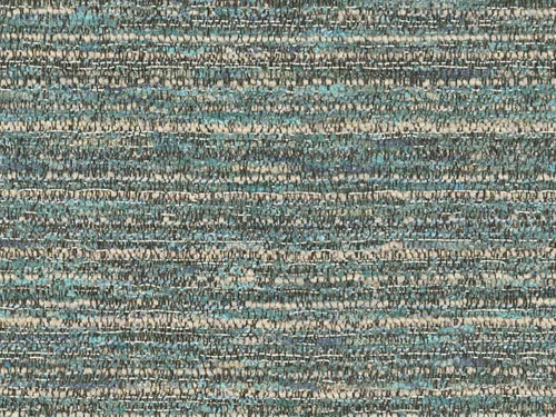 Water & Stain Resistant Teal Green Grey Black MCM Tweed Upholstery Fabric