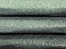 Load image into Gallery viewer, Heavy Duty Steel Grey Charcoal Blue Soft Faux Buffalo Leather Upholstery Vinyl