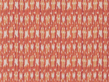 Load image into Gallery viewer, Heavy Duty Cream Orange Coral Abstract Geometric Upholstery Drapery Fabric