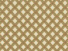Load image into Gallery viewer, Heavy Duty Geometric Diamond Green Beige Rose Seafoam Upholstery Drapery Fabric