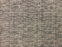 Load image into Gallery viewer, Designer Water &amp; Stain Resistant Taupe Grey Cream Woven Textured Tweed MCM Upholstery Fabric