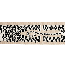 Load image into Gallery viewer, Schumacher Le Tigre Embroidered Trim 82510 / Neutral
