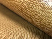 Load image into Gallery viewer, Kravet Derek 416 Alligator Reptile Animal Skin Pattern Brown Textured Faux Leather Upholstery Vinyl