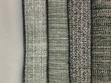 Load image into Gallery viewer, Light Dimming Gray Slate Fossil Silver Smooth Tweed MCM Mid Century Modern Drapery Fabric RM-Classic