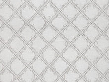 Load image into Gallery viewer, Heavy Duty Commercial Silver Geometric Silver Abstract Grey Silk Faux Leather Upholstery Vinyl