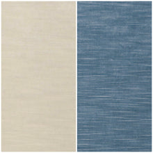Load image into Gallery viewer, Heavy Duty Off White French Blue Velvet Upholstery Fabric FB