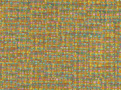 Water & Stain Resistant Green Teal Orange Red Pink MCM Tweed Upholstery Fabric