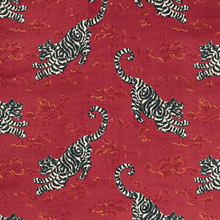 Load image into Gallery viewer, Lee Jofa Bongol Velvet Fabric / Crimson