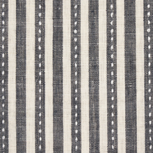 Load image into Gallery viewer, Schumacher Mathis Ticking Stripe Fabric 180592 / Carbon