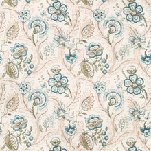 Load image into Gallery viewer, Lee Jofa Wimberly Print Fabric / Blue/Spring