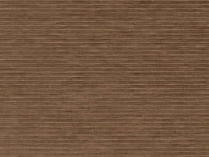 Crypton Water & Stain Resistant Nautical Chenille Stripe Umber Brown Upholstery Fabric