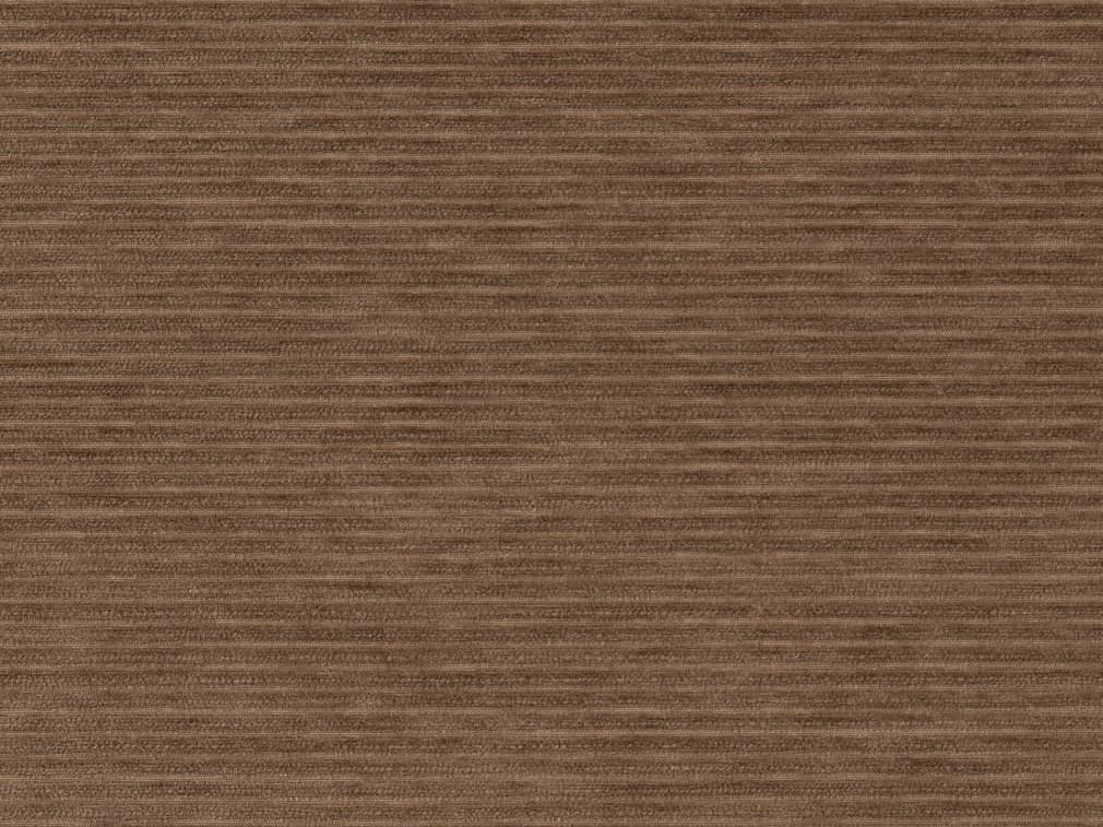 Crypton Water & Stain Resistant Nautical Chenille Stripe Umber Brown Upholstery Fabric