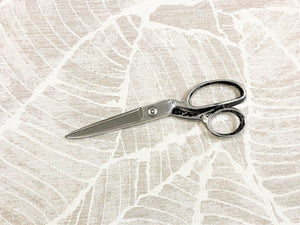1.5 Yard Water & Stain Resistant Beige Taupe Cream Botanical Chenille Abstract Upholstery Drapery Fabric