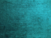 Load image into Gallery viewer, Designer Teal Blue Textured Velvet Upholstery Fabric