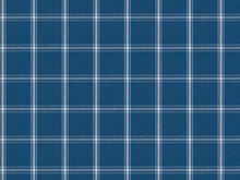 Load image into Gallery viewer, Heavy Duty Linen Poly French Blue White Plaid Nautical Upholstery Drapery Fabric
