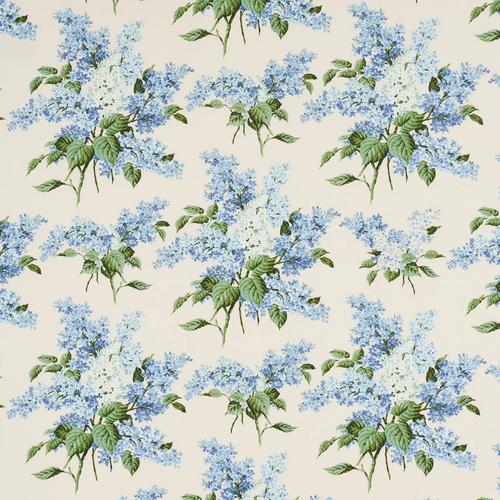 Schumacher Proust's Lilacs Fabric 180620 / Blue