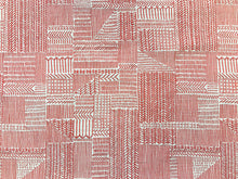 Load image into Gallery viewer, Pollack Helsinki Red Beige Abstract Scandinavian Upholstery Drapery Fabric