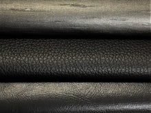 Load image into Gallery viewer, Heavy Duty Commercial Textured Charcoal Black Textured Black Faux Leather Upholstery Vinyl