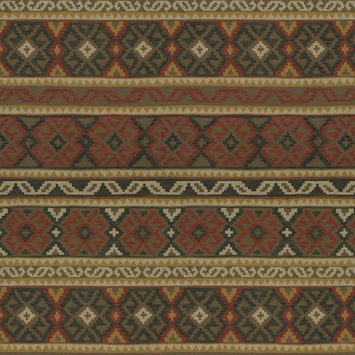 Lee Jofa Kekoua Fabric / Paprika/Coal