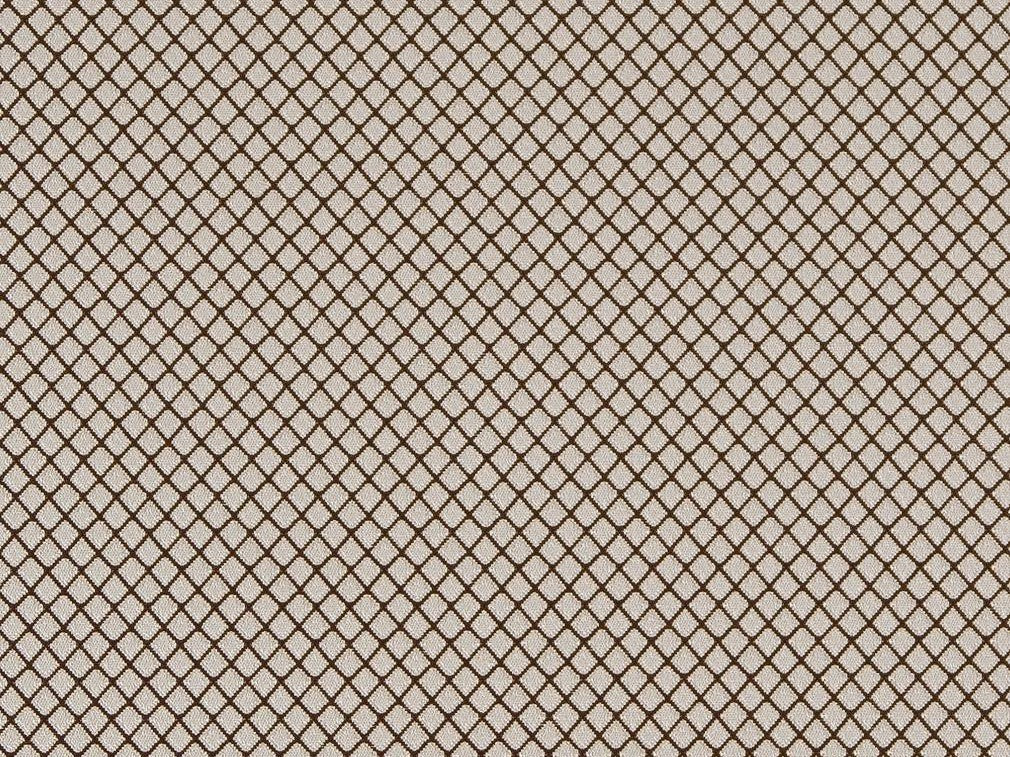 Silver Grey Brown Petite Diamond Upholstery Drapery Fabric