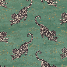 Load image into Gallery viewer, Lee Jofa Bongol Velvet Fabric / Jade