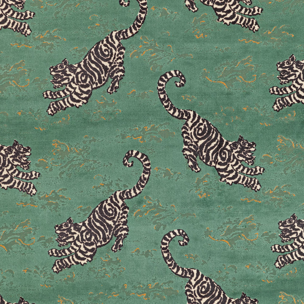Lee Jofa Bongol Velvet Fabric / Jade