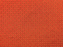 Load image into Gallery viewer, Kravet Beatty Diamond Dot Shiraz Geometric Pattern Rusty Red Yellow Upholstery Drapery Fabric WHS 5198