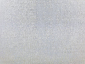 Designer Reversible Textured Pastel Sky Blue Cream Abstract Mid Century Modern Upholstery Fabric