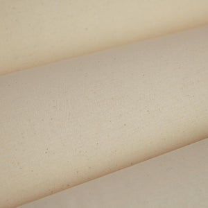 Heavy Duty Organic Cotton / Cotton Blend Off White Twill Upholstery Drapery Fabric