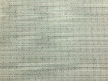 Load image into Gallery viewer, Designer Water &amp; Stain Resistant Speckled Tweed Aqua Blue White Indoor Outdoor Upholstery Drapery Fabric