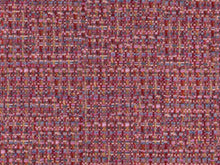 Load image into Gallery viewer, Water &amp; Stain Resistant Purple Magenta Blue Black MCM Tweed Upholstery Fabric