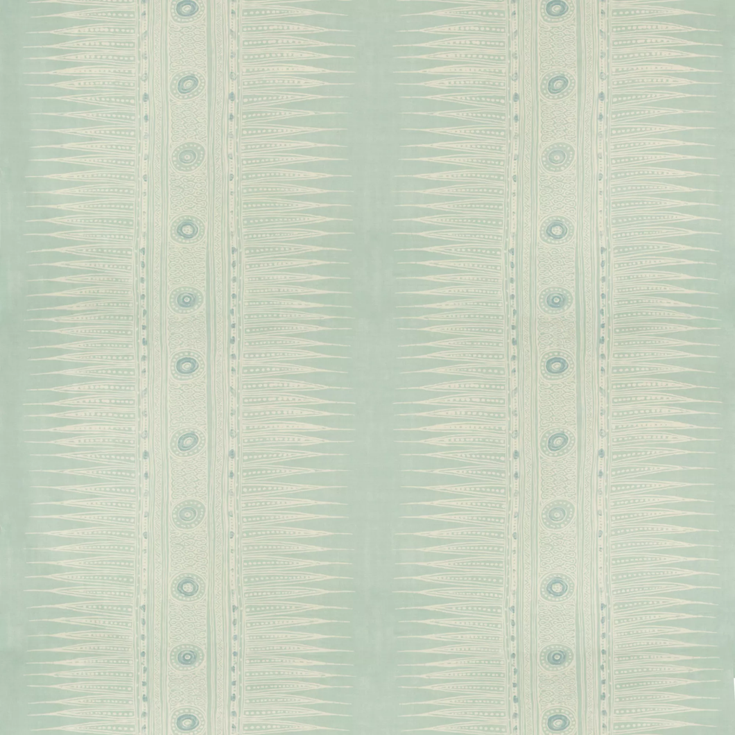 Lee Jofa Indian Zag Fabric / Aqua