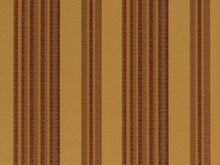 Load image into Gallery viewer, Heavy Duty Stripe Mustard Gold Burgundy Red Upholstery Drapery Fabric