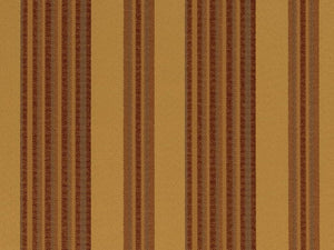 Heavy Duty Stripe Mustard Gold Burgundy Red Upholstery Drapery Fabric