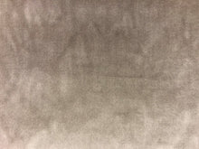 Load image into Gallery viewer, Designer Cotton Ash Taupe Neutral Velvet Upholstery Drapery Fabric