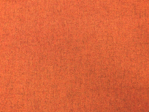 Designer Burnt Orange Tweed Water & Stain Resistant Wool MCM Mid Century Modern Upholstery Drapery Fabric