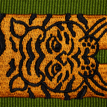 Load image into Gallery viewer, Schumacher Le Tigre Embroidered Trim 82511 / Green