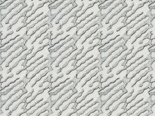 Load image into Gallery viewer, Wool Blend Italian White Black Faux Fur Animal Pattern Upholstery Fabric