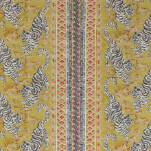 Load image into Gallery viewer, Lee Jofa Bongol Print Fabric / Citrine